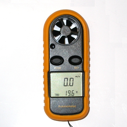 Anemometro termometro digitale professionale portatile