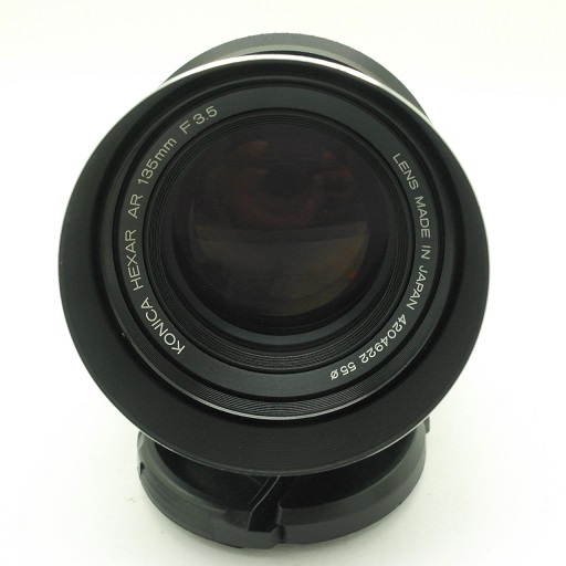 Obbiettivo Konica Hexar AR 135mm F3.5 lens