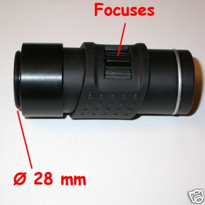 Aggiuntivo tele 7X economico per fotocamere e videocamere Ø 40,5mm
