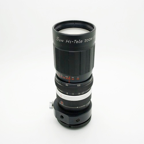 Obiettivo Sun Hi-Tele ZOOM LENS F:4,8  f = 85  210mm innesto Nikon, Canon , K 