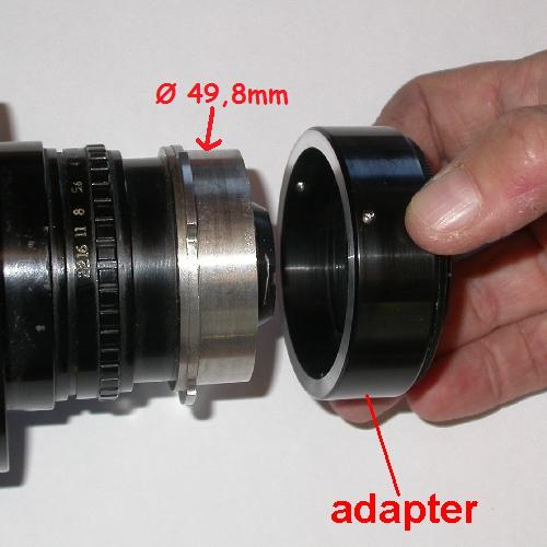 micro 4/3 Olympus Lumix Panasonic anello raccordo eco a obiettivo AATON 16mm