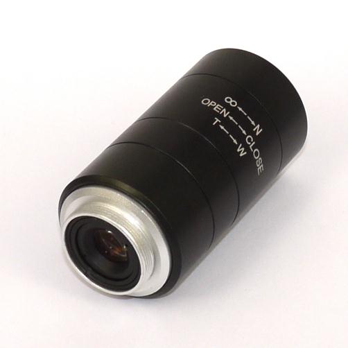 Obiettivo zoom telecamera CCTV passo CS mount f 6-60 mm 1:1,6  1/3'' pollice IR