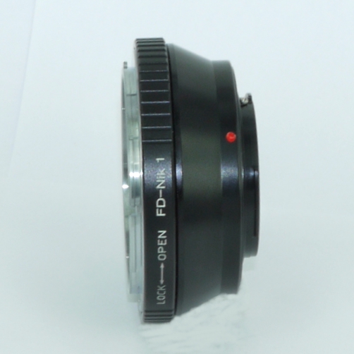 NIKON N1 (V1, J1, ...) anello raccordo a obiettivo Canon FD