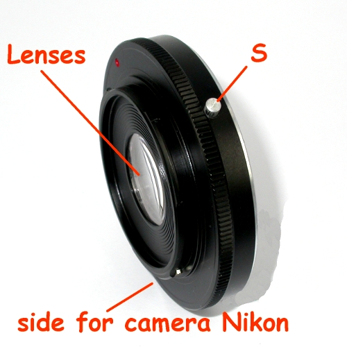 Outlet art.2771 Nikon anello adattatore a obiettivo Minolta MD - MC