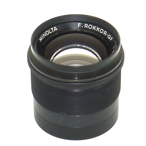 Obbiettivo grande formato MINOLTA F. ROKKOR-QF 1:5.6 f=200mm