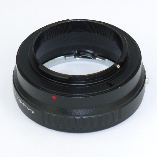 Canon EOS M a obiettivo KONICA manual focus
