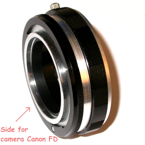 CANON FD manual focus Raccordo MACRO x utilizzare ottiche innesto Canon EOS EFs