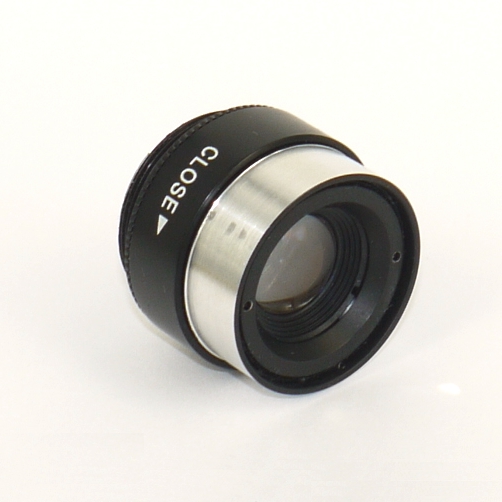 Obiettivo macro C/CS mount su commissione: focale 30mm con diaframma