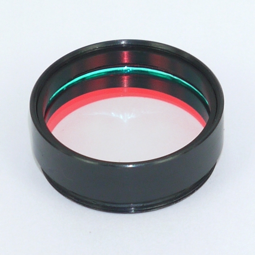 FILTRO dielettrico IR-UV CUT COMA Rejection filter  Ø 31,8 ( 1,25 '' pollici )