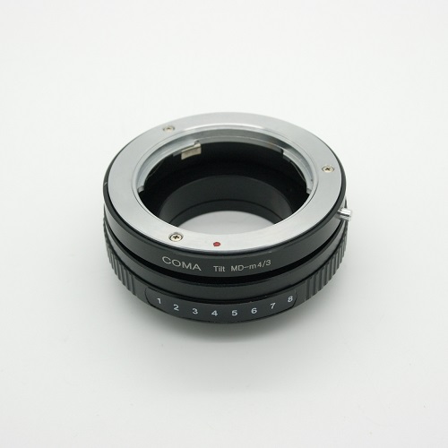 micro 4/3 raccordo BASCULANTE ROTANTE per obiettivo Minolta MD tilt lens adapter