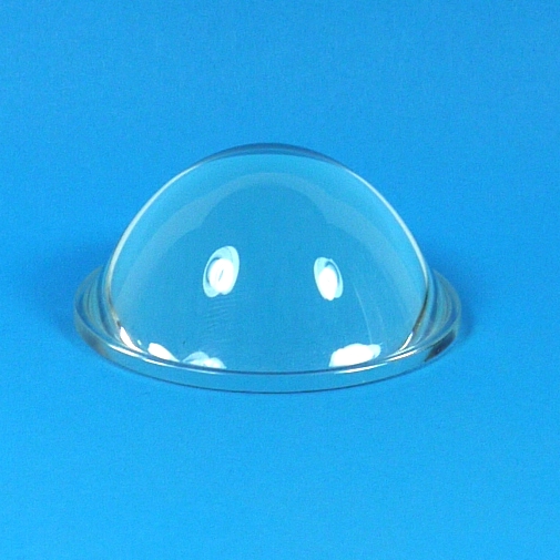 Lente condensatore parabolico per proiettore  Ø 52 mm in vetro