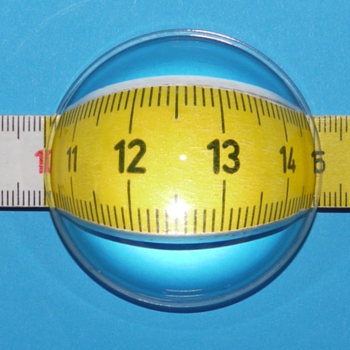 Lente condensatore parabolico per proiettore  Ø 52 mm in vetro