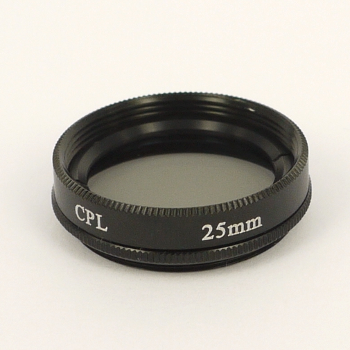 POLARIZZATORE Filtro ottico a polarizzazione circolare CPL Ø 25 diametro 25mm