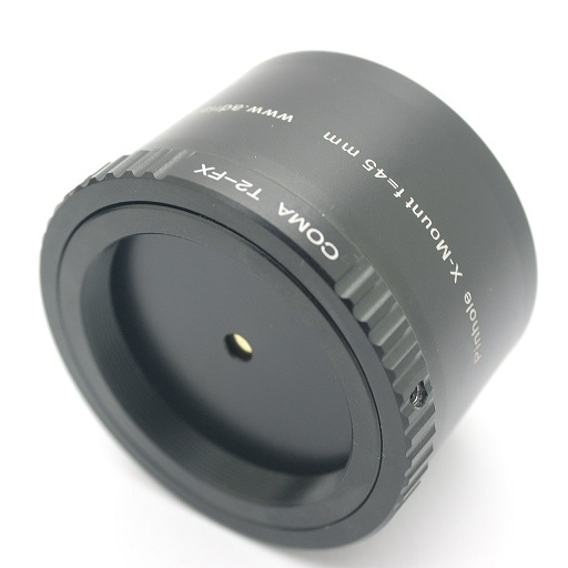 Obiettivo foro stenopeico, pinhole, camera obscura focale 45 mm per Fuji X mount