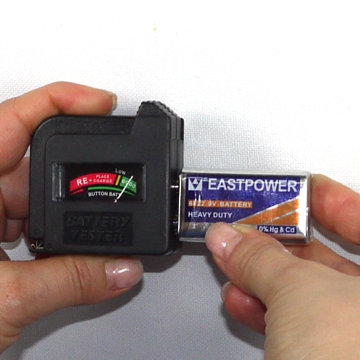TESTER  per batterie  a carico fittizio con galvanometro BATTERY TESTER