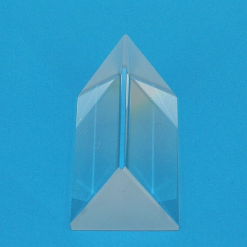 PRISMA DISPERSIVO Didattico equilatero - triangolare 60° equilater prism