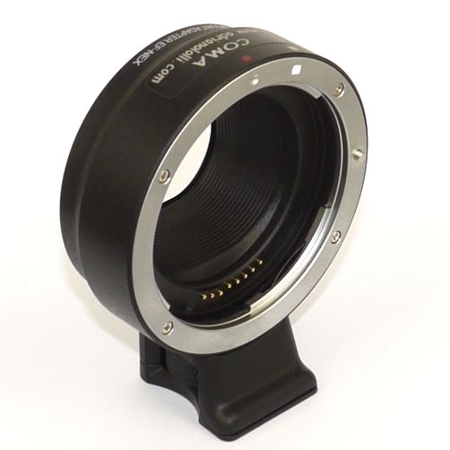 SONY NEX (E mount) APS-C adattatore per Canon eos EF con Trasmissione elettrica