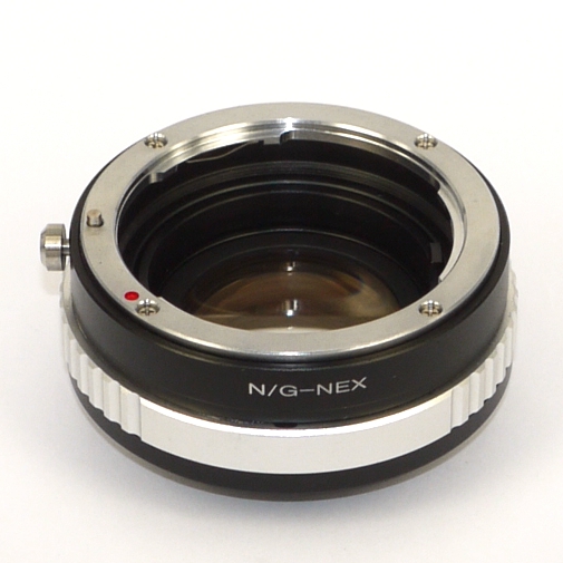 SPEED BOOSTER adattatore per fotocamere SONY NEX E-mount ad ottiche Nikon G