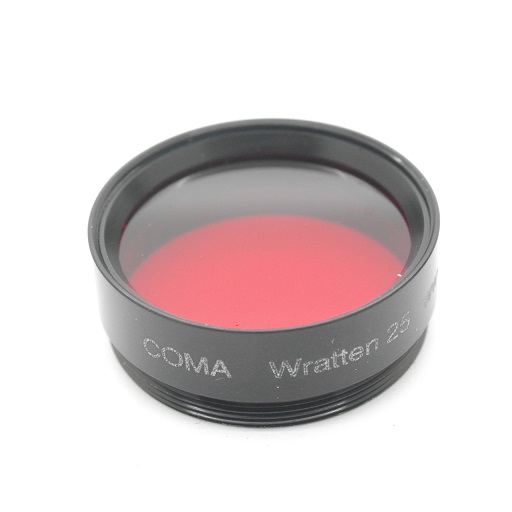 Filtro Rosso  Wratten 25  600 nm filetto filtri per 1,25 ( 31.8 )