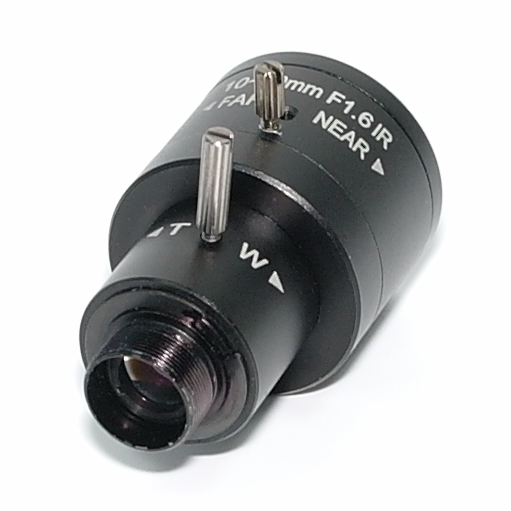 Obiettivo zoom megapixel telecamera webcam web cam passo S mount f 10-30 mm IR