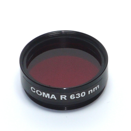 Filtro Rosso scuro  R 630 nm filetto filtri per 1,25 ( 31.8 )