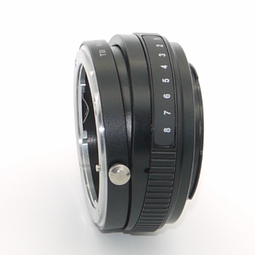 Sony NEX E mount raccordo BASCULANTE  x obiettivo Nikon tilt lens adapter