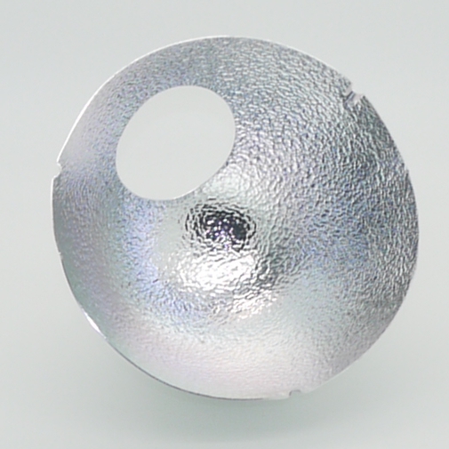 Ricambio Parabola alluminio specchiata con foro per flash