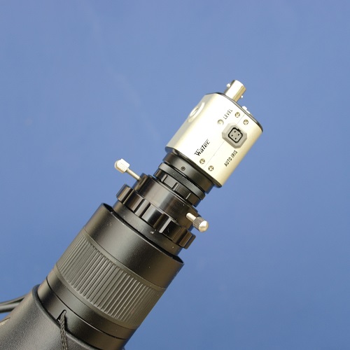 Raccordo ottico meccanico Swarovski  a Telecamera C mount
