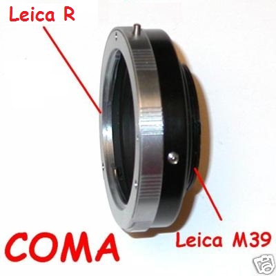 Leica M39 Zorki Voigtlander adattatore a lens Leica R raccordo adattatore