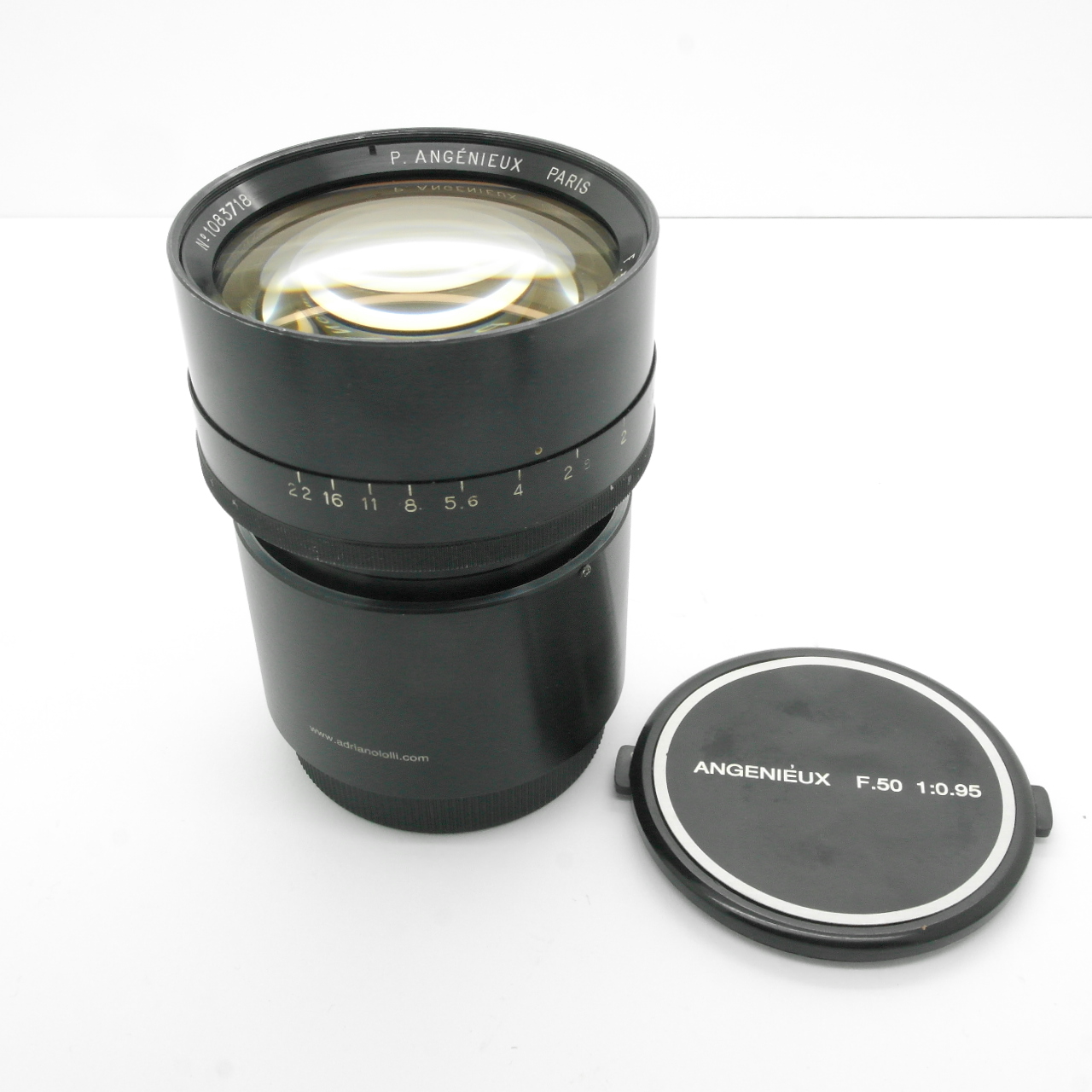 Obiettivo Angenieux 50mm f0.95  modificato con innesto Sony E-Mount