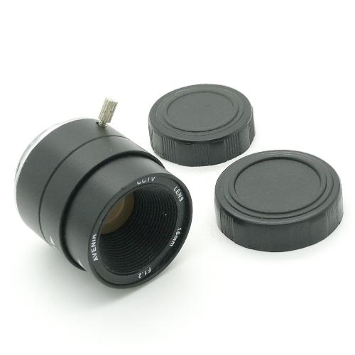 Obiettivo telecamera CCTV passo CS mount f 16 mm 1:1,6  1/3'' IR con diaframma