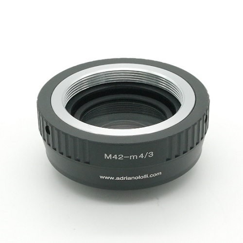 SPEED BOOSTER raccordo per fotocamere Micro 4/3 ad ottiche M42
