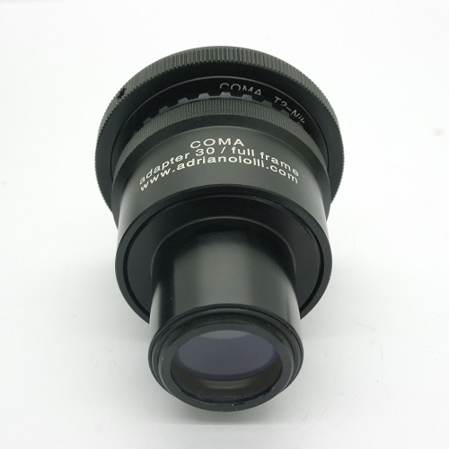 RACCORDO diretto per microscopio 30mm a fotocamere full frame Nikon,Canon, Sony