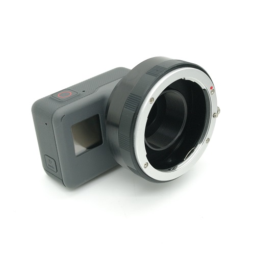 MODIFICA GoPro Go 5,6,7*ottiche reflex con filtro IR-UV CUT e attacco cavalletto