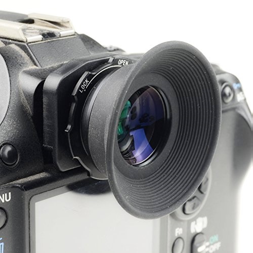 MIRINO zoom 1.08-1.60 X universale Canon Nikon Pentax Sony ..