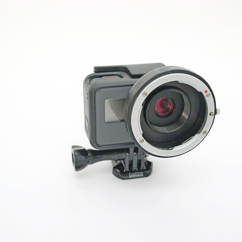 MODIFICA GoPro Go Pro 5,6,7* per ottiche reflex SRL-DSRL FULL SPECTRUM