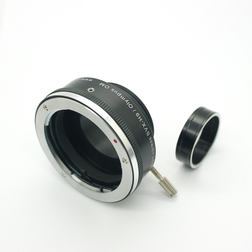Starlight Xpress SXV -  H9  a obiettivi Olympus OM  adapter lens
