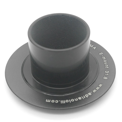 E-mount Sony Nex raccordo diretto bassissimo profilo 31,8  1,25'' FOTO TELESCOPE