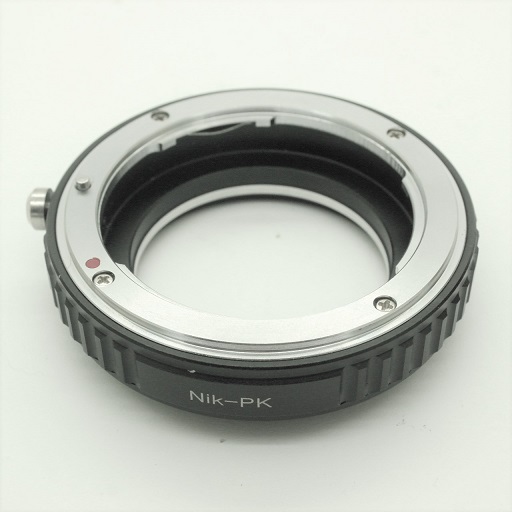 Pentax K adattatore MACRO per ottiche Nikon Raccordo Adapter