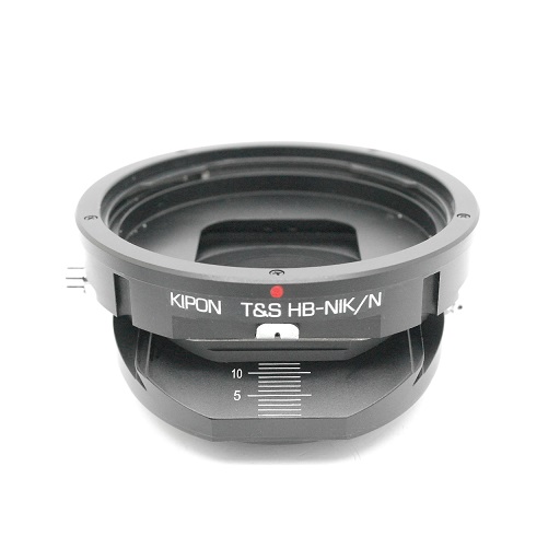 Raccordo Tilt-Shift fotocamera Nikon a obiettivo Hasselblad T/S adapter