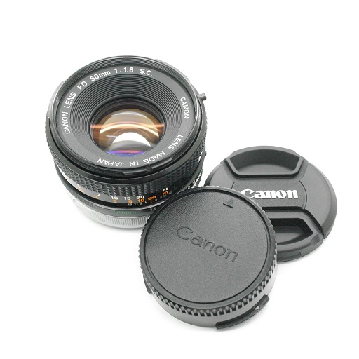 Obiettivo Canon FD 50mm 1:1.8  S.C.