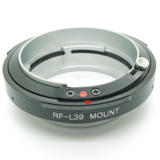 Raccordo Leica M39x1 a obiettivo Contax telemetro RF senza indicatore del fuoco