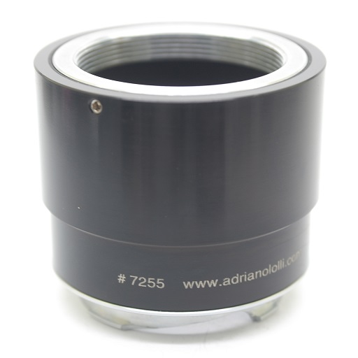 Raccordo, adattatore per fotocamere Leica M digitale a obbiettivi x Visoflex M39